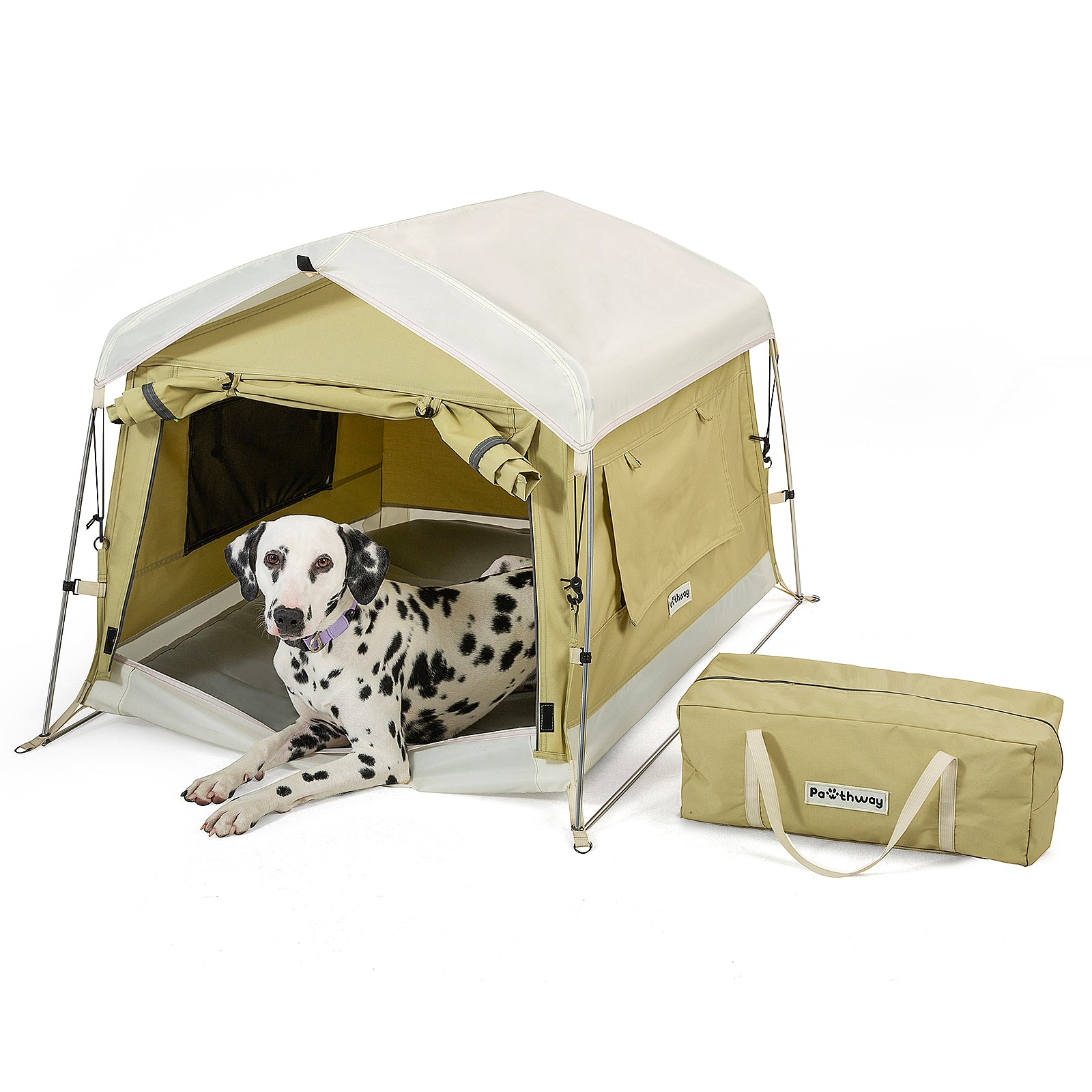 Large Green Pet Tent (39.4''L x 31.5''W x 26.4''H)