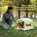 Small Green Pet Tent (24.4''L x 19.7''W x 16.5''H)