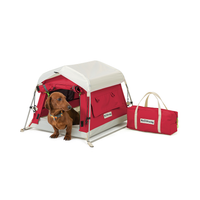 Small Red Pet Tent (24.4''L x 19.7''W x 16.5''H)